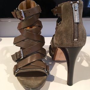 Michael Kors Beige/Brown Heels