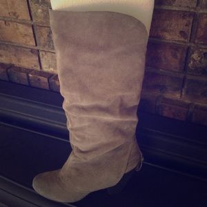 Leather boots