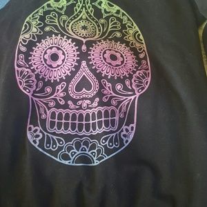 Sugar skull sweatshirt