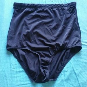 High waist swimsuit separate bottoms