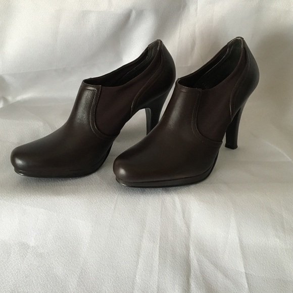 Alfani leather bootie