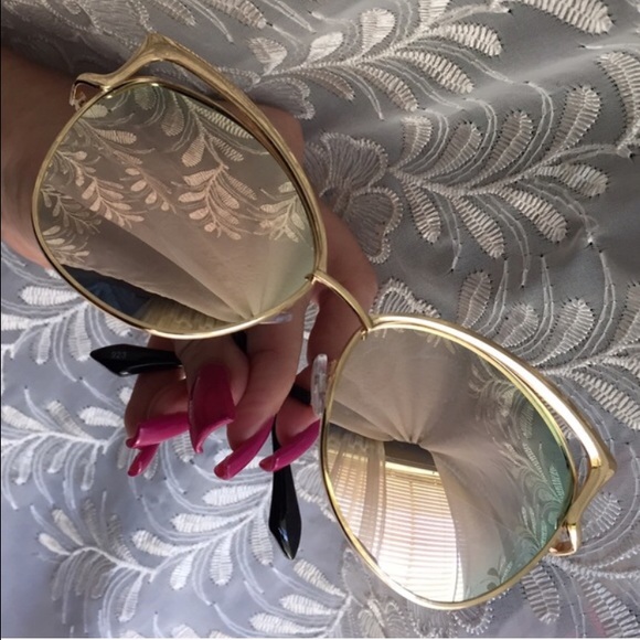 CASE INCLUDED Pink Shiver Mirror Cat Eye - Picture 2 of 4