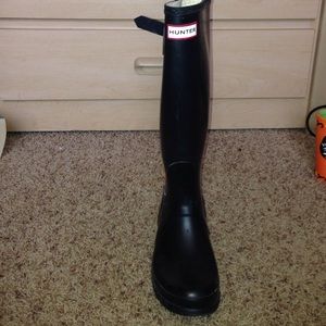 Hunter rain boots