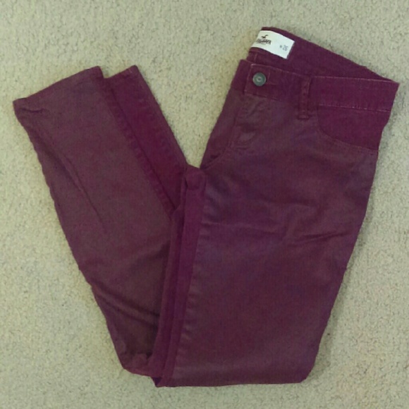 Hollister Coated Skinny Jeans