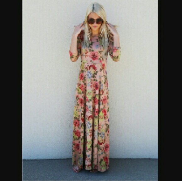 Floral maxi dress - Picture 4 of 4