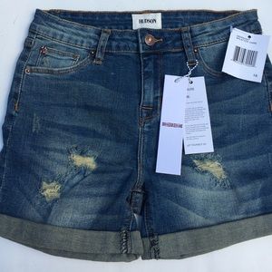 Girls jean shorts