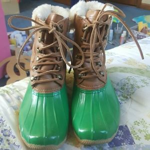 LIMITED EDITION SPERRY FOR J. CREW DUCK BOOTS