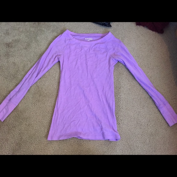 Comfy long sleeve sleep or workout top