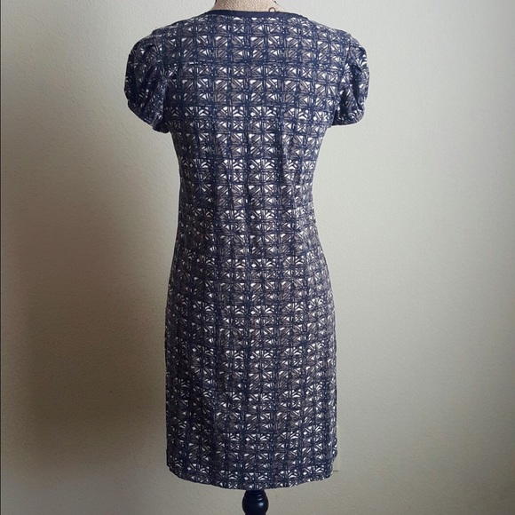Shift Dress With Ruffle Down Front - Picture 2 of 3