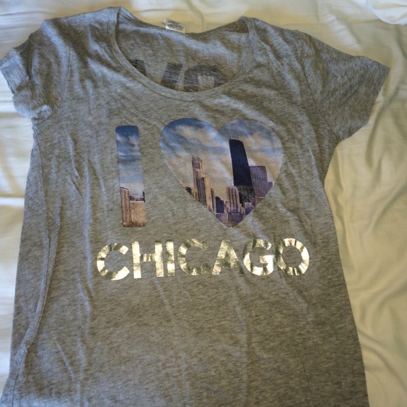 I Love Chicago VS Pink T-Shirt