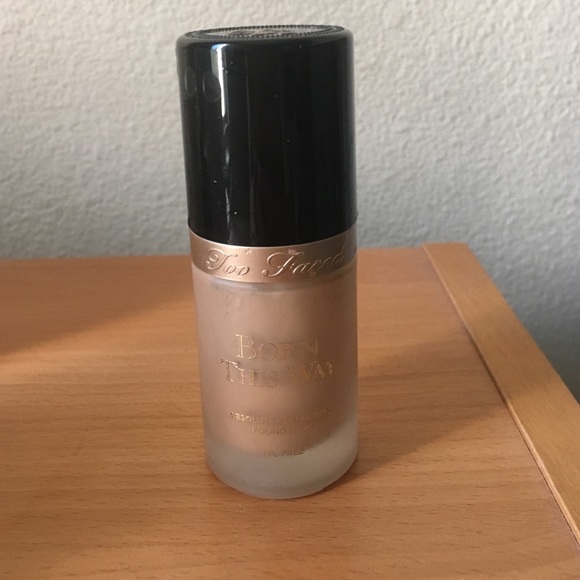 Too faced born this way foundation in light beige