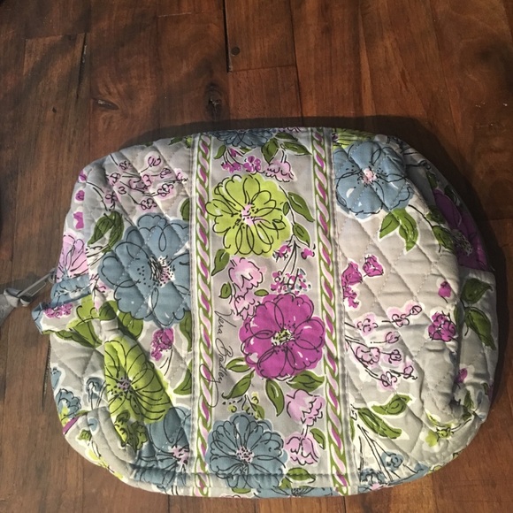 Vera Bradley large cosmetic bag