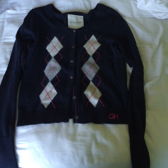 Navy Gilly Hicks Cardigan