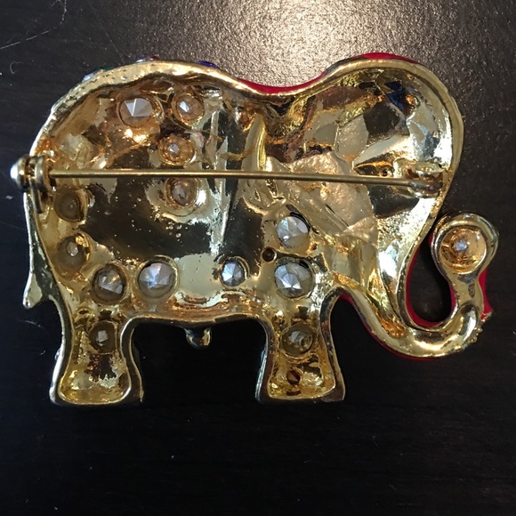 ALABAMA FANS Red Elephant Pin - Picture 4 of 4