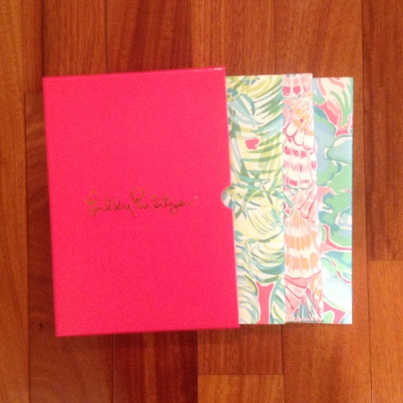 Lilly Pulitzer 3 piece journal set