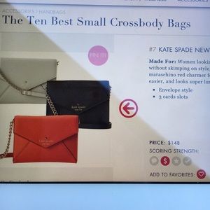 Kate Spade cross body purse