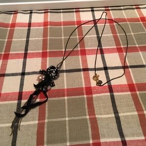 J. Crew necklace with cluster drop