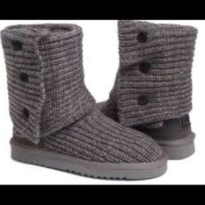 Knit Ugg boots