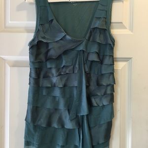 Dark turquoise blouse