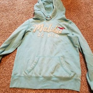 Aqua sweatshirt