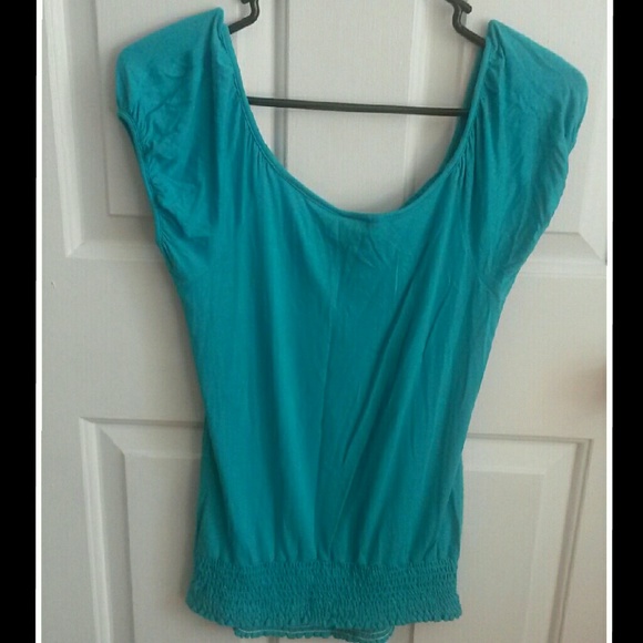 Teal Blouse - Picture 3 of 3