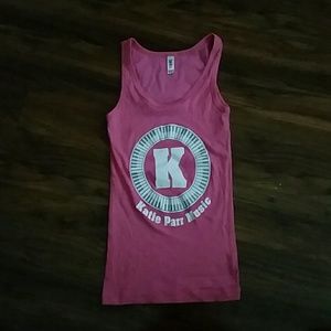Womans small pink tank top