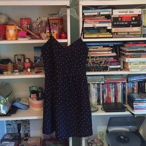 J crew polka dotted dress