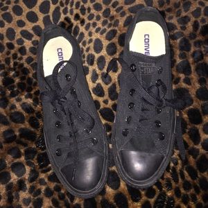 All black converse