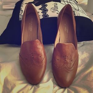 Soft leather flats
