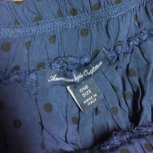 Polka dot circle skirt