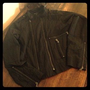 Black Moto Jacket