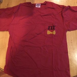 Long Sleeve Tri Sigma Formal T-Shirt