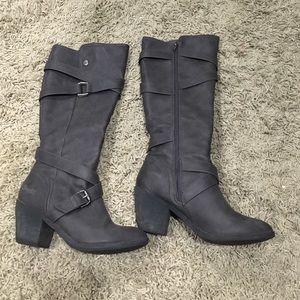 Dark grey Blowfish boots
