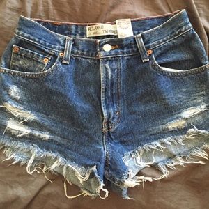 Distressed Shorts