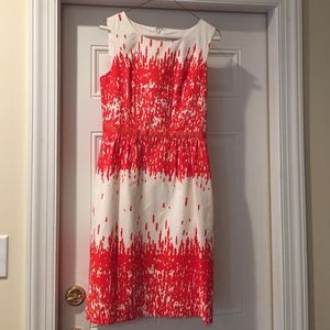 Bright & beautiful dress! Size 8. Worn once!