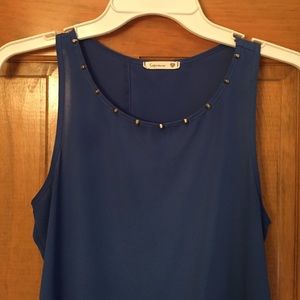 Royal blue tank