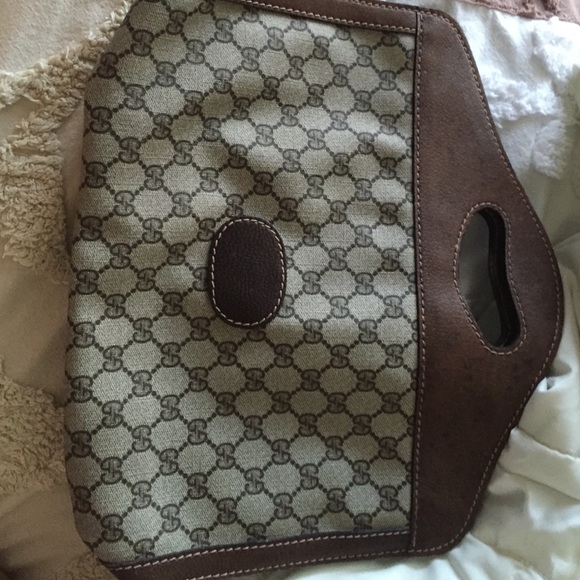 Vintage Gucci handbag clutch