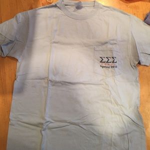 Tri Sigma Formal Short Sleeve Tshirt