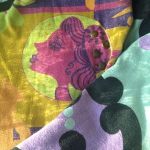 CUSTO BARCELONA 🌺💋Unique Long Sleeve Printed Top