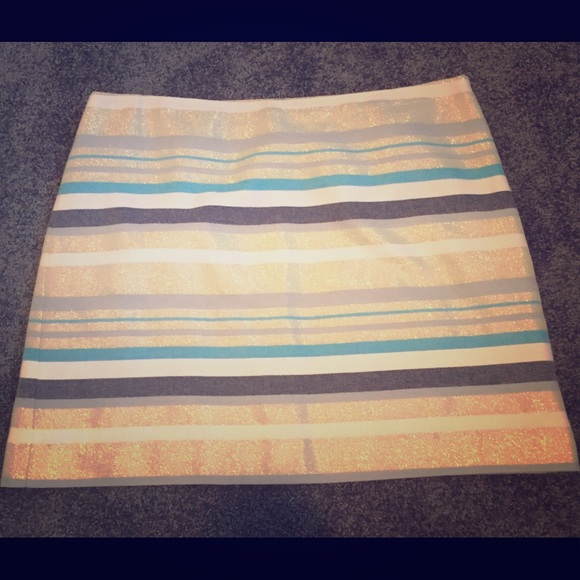 LOFT Glitter Stripe Mini