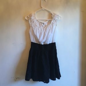 Black and white Free People dress