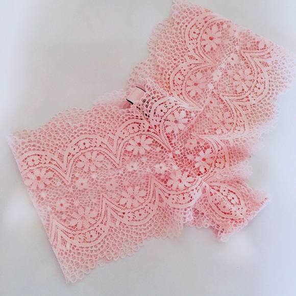 NWT Crochet Shortie Boyshort Angel Pink