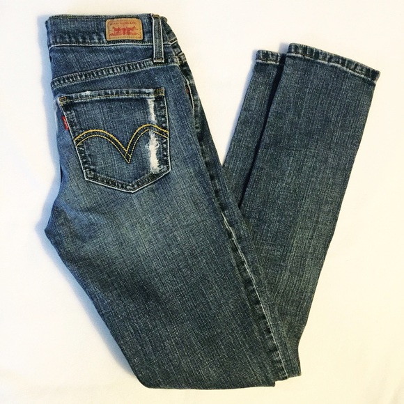 🌊🌊🌊 Levi's Too Super Low 524 Jeans