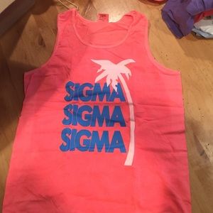Tr Sigma Neon Tank Top