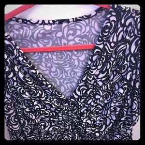 Sexy. Popular. Never wrinkle rose top.