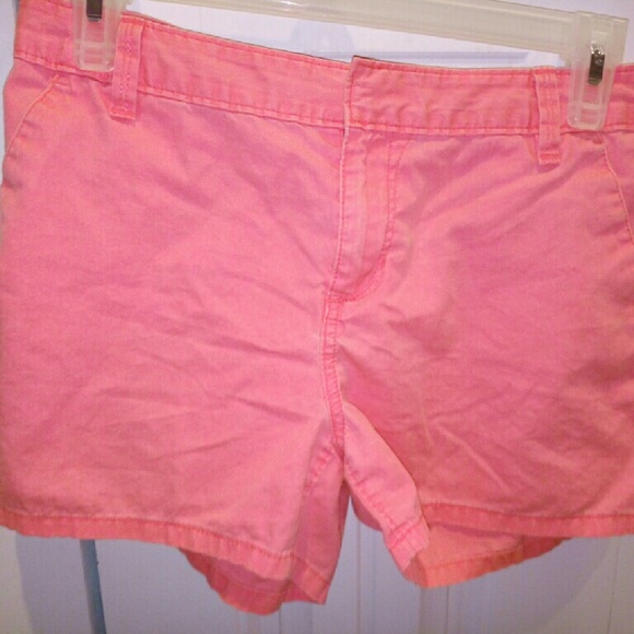 Hot pink shorts