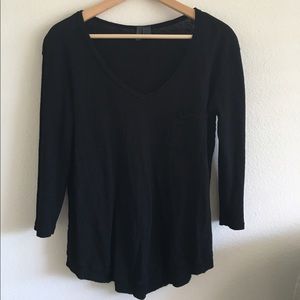 Black Anthropologie top