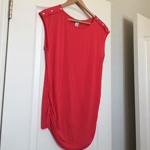 Coral tank top