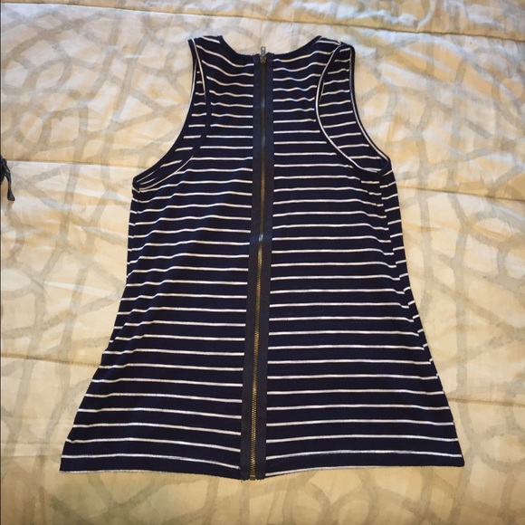Zip Back Tank Top