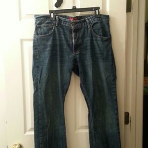 Arizona brand boot cut jeans. 36x30